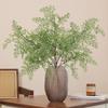 Simulated Long-branch Soft Rubber Fern Leaves, Mori Home Furnishing Hotel Wedding Decoration Fake Flower Green Plant Ornament