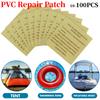 10-100pcs Pool Liner Repair Kit Underwater Repair Kit Sturdy Waterproof Air Mattress Patch Self Adhesive Pvc Inflatable Repair