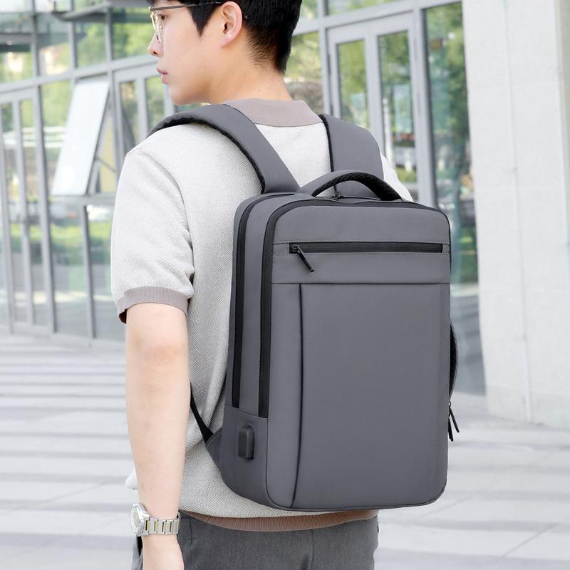 Simple Backpack Commuting Business Computer Bag Outdoor Travel Waterproof Backpack Multifunctional Backpack Men