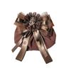 Lace Decorated Hair Accessories Bowknot Flower Decor Mesh Bag Hair