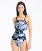 Hugeu Garden Winter Swan Middle Cut V-Back Wsa2686