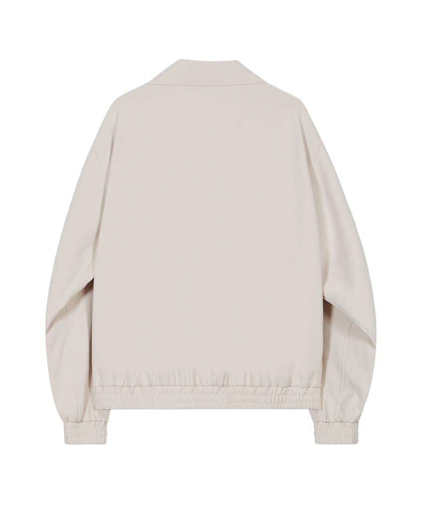 Ironyporno Whiteline 86-Iro255 Curved Blouson Jacket Ivory