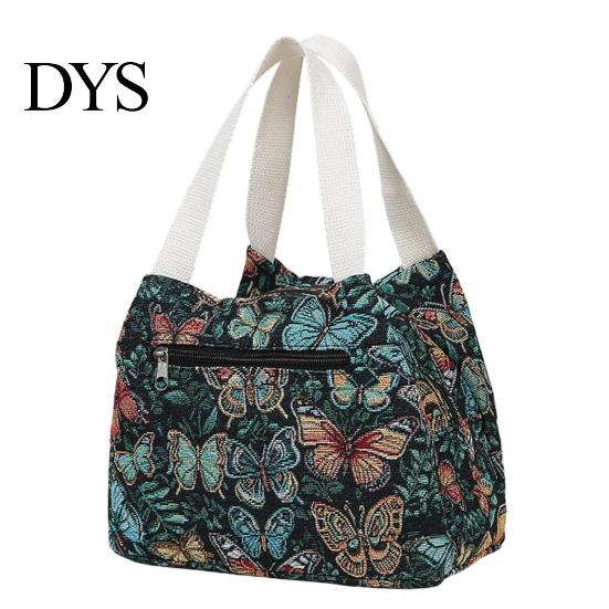 Fruit Container Lunch Bag Waterproof Stylish Floral Tote Portable Box Carrier for Women Commuting Picnic Camping Reusable