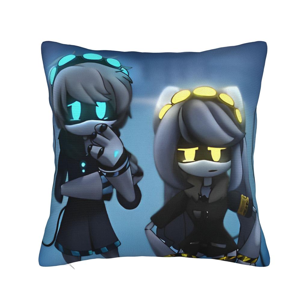 Murder Drones Uzi Doorman Murderdrones Pillowcase Printing Cushion Cover Decor Throw Pillow Case Cover Home Drop Shipping
