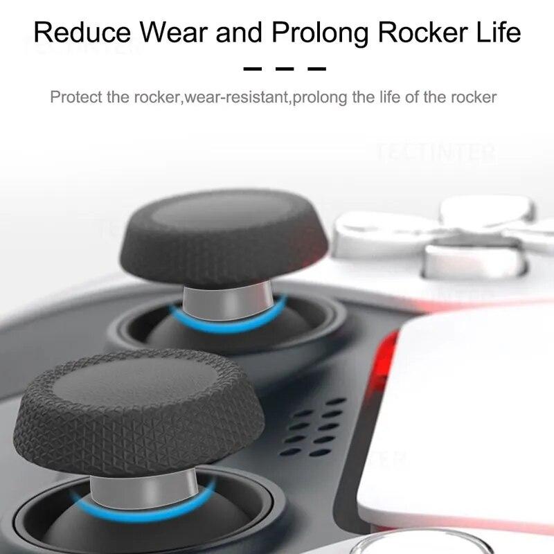 12/8/4/2 Stück Joystick-Schutzhüllen Unsichtbarer Elastischer Gummi Anti-Verschleiß Schutzring Abdeckung für Steam Deck Rog Ally Spielzubehör