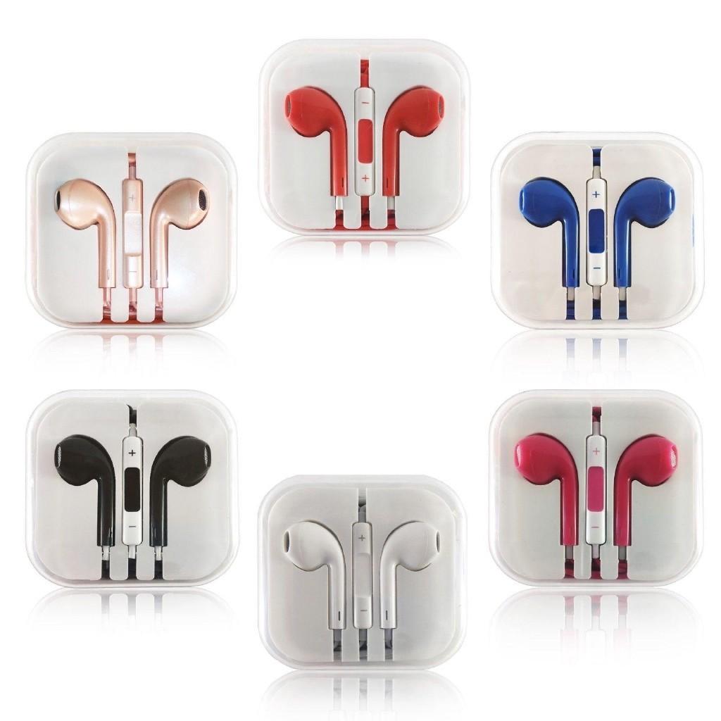 New Headset Headphone For Iphone 5 5s 6 6s 7 Earpods Earphones Wremote Mic