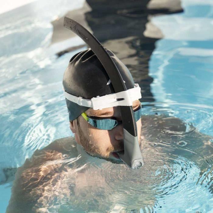 Snorkel - AQUA SPHERE - Focus - Tube hydrodynamique - Ajustable - Vanne de purge unidirectionnelle