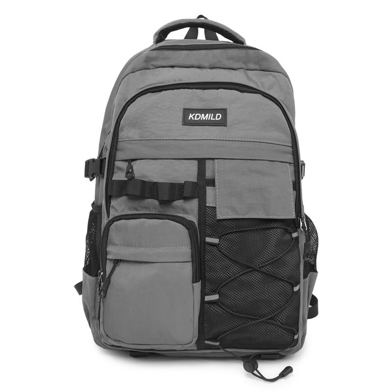 Fashion Backpack for Men & Women – Large Capacity School Bag with Multiple Pockets & Water Bottle Holder – Perfect for Daily Use