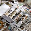 Autocolante retro Scrapbooking Autocolante decorative Scrapbooking Autocolante estetice pentru Scrapbooking Jurnal Planificator Jurnal
