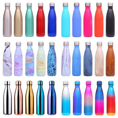 500ml dvoustěnná izolovaná vakuová lahev z nerezové oceli 304, láhev na colu, udržujte ji teplou i studenou na cvičení, dárkový kelímek