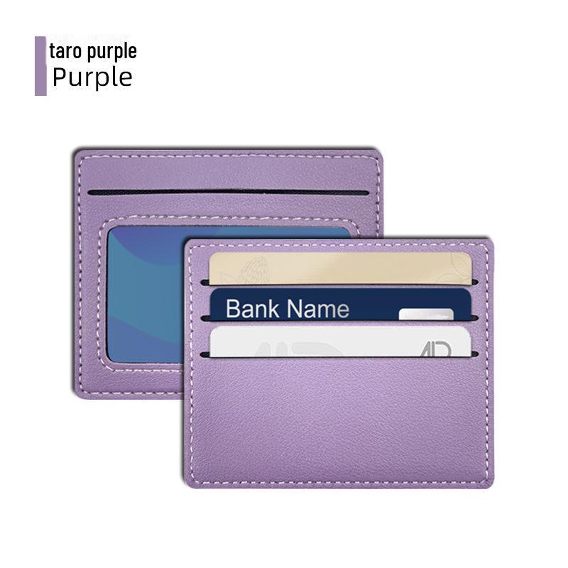 

Изысканный кожаный PU держатель для карт с RFID-защитой от кражи: Универсальный, Вместительный и Стильный для Женщин All in stock