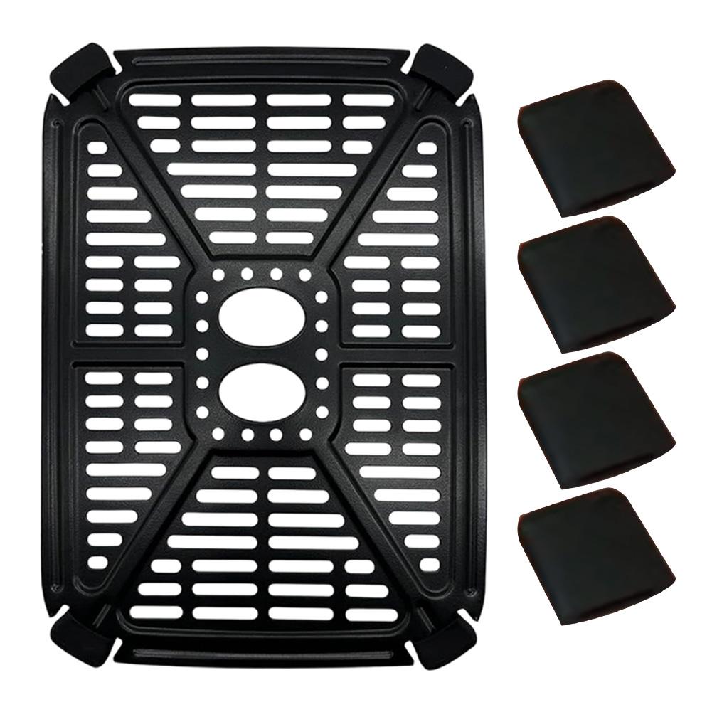 

Сменная сковорода-гриль для Foodi DZ401 DZ550 10QT DualZone Air Fryers, Тарелка для хрустящей корочки 8 x 6,3 дюйма, Непригорающая, Можно мыть в посудомоечной машине
