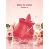 Sex Toy Rose Vibrator,Clitoral Nipples Penis Stimulator,Realistic Tongue Flower Vibrater With 10 Tongue Licking Mode,Adult Sex Toys For Women