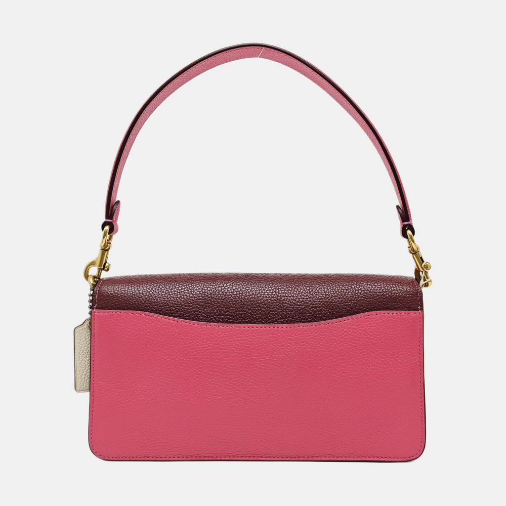 [Pre-Owned] Tabby 26 Color Block Leather Shoulder Bag - Very Good #28OAT5