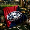 Columbus Blue Jackets Logo Throws Blanket Flannel Blankets Plush for Couch Bed Gifts for Men Women Travel picnic blanket Christmas fan gifts