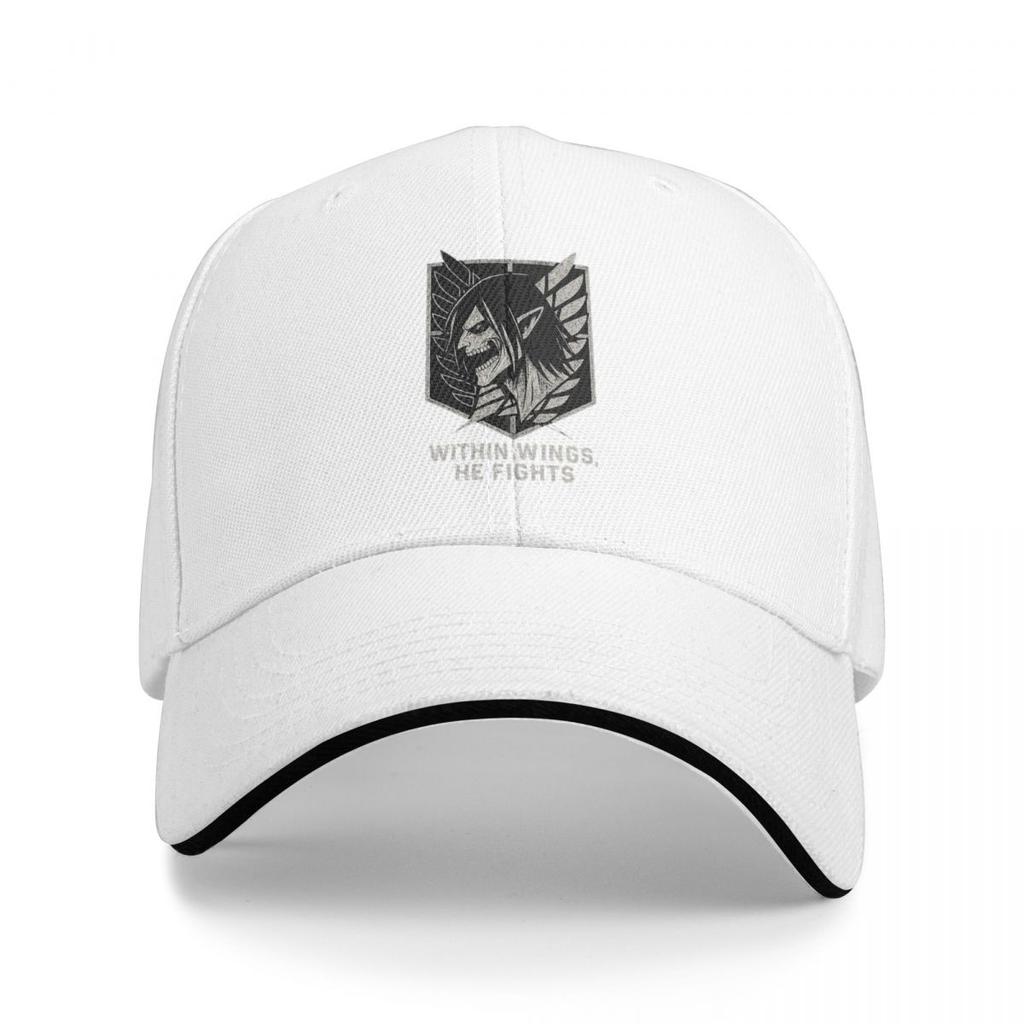 Unisex Baseballkappen Attack on Titan Anime Logo Outdoor Streetwear Sommer Sport Baseballkappen Hip Hop Kappe Casquette Hüte