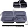 Wutuo Disposable Divided Lunch Boxes