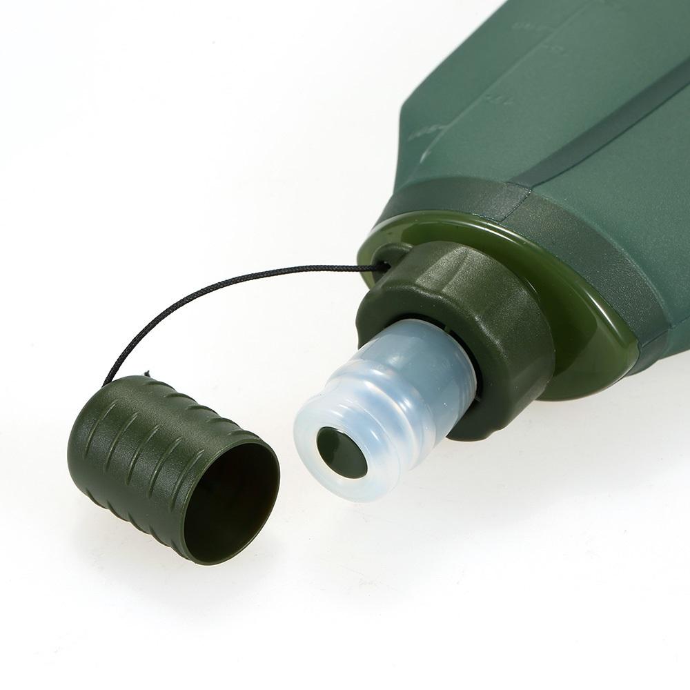 TPU Folding Soft Flask Sport Water Bottle Running Camping Hiking Water Bag Collapsible Drink Water Bottle Water Bag