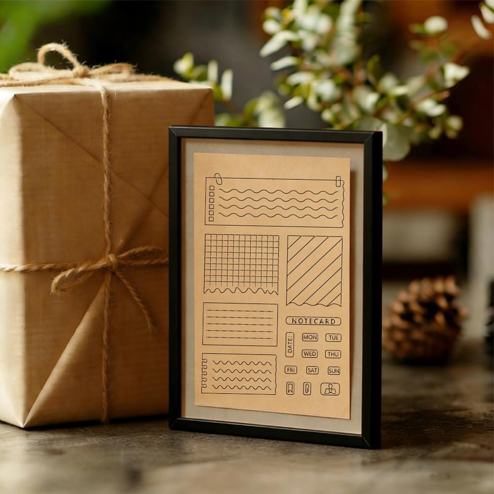 Plastic Clear Stamps for DIY Scrapbooking Photo Album Decorative Cards Making Mixed Shapes 160x110mm
