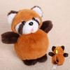 Raccoon Animal Doll Keychain Bear Plush Toys Small Pendant Cute Capybara Plush Keychain  Kids Gifts