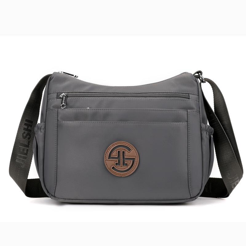 Large Capacity Multi-compartment Dumpling Bag Casual Versatile Shoulder Messenger Large Bag Women's Bag Canvas Bag