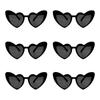 Bachelorette Party Sunglasses Bride To Be Bridesmaid Gift Wedding Bridal Shower Decor Black White Square Heart Shaped Glasses