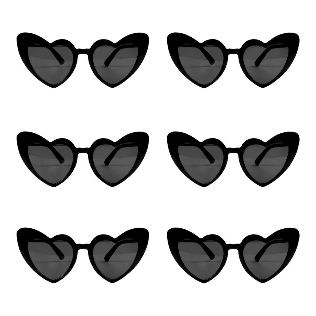 Bachelorette Party Sunglasses Bride To Be Bridesmaid Gift Wedding Bridal Shower Decor Black White Square Heart Shaped Glasses