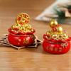 Decorative Fortune Landscape Ornament Chinese Style Car Trinkets  New Year