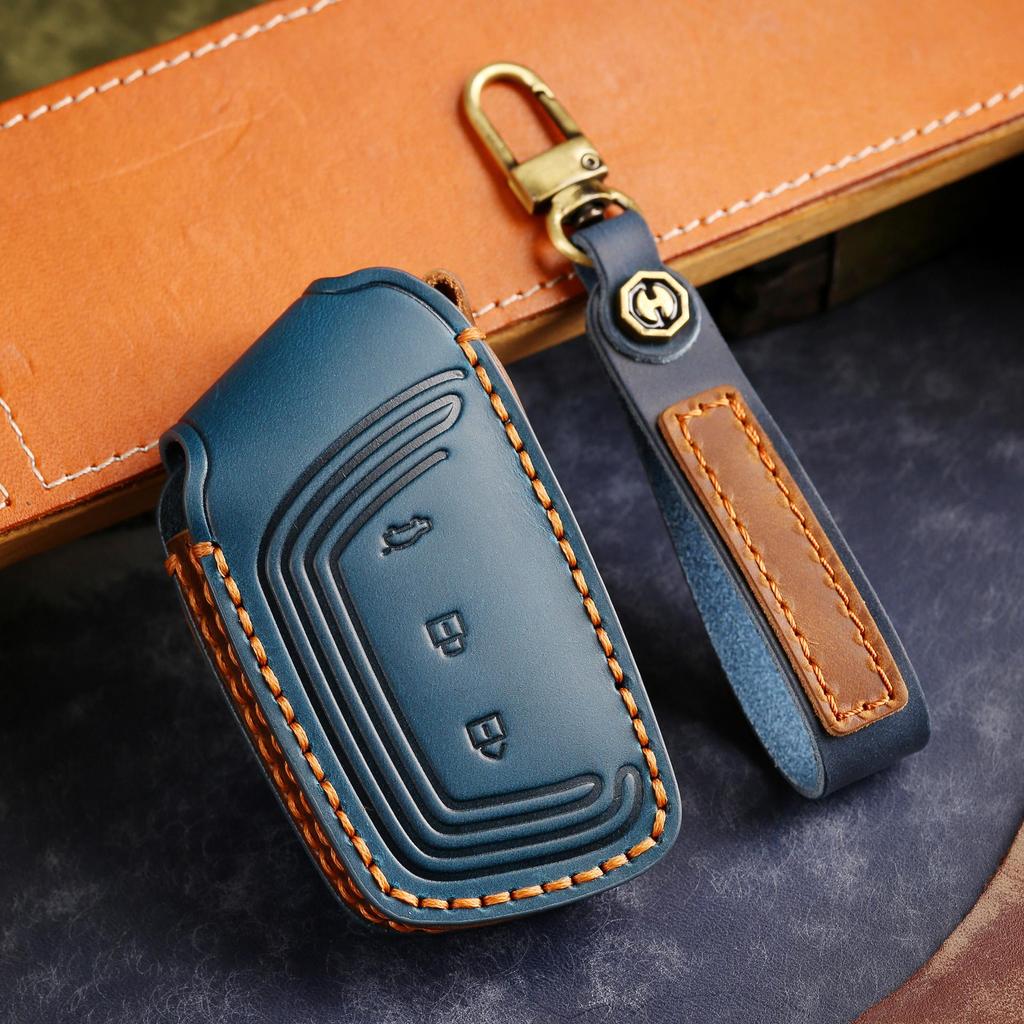 [Proton] Car Key Cover Cowhide Handmade Suitable for L3/L5/X50/X70