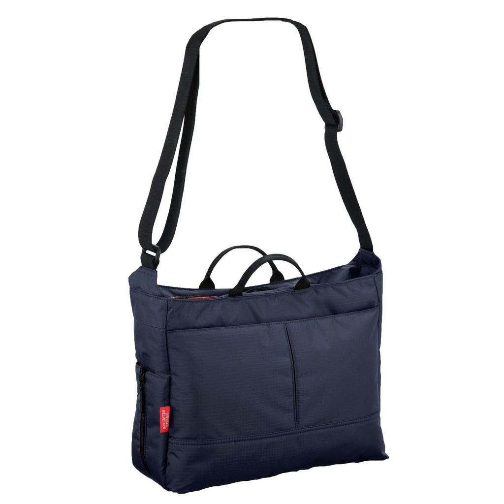 Manhattan Passage 2506mb Stilvolle A4 Pendler Umhängetasche (Mitternachtsblau) Unisex