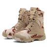 Men's Camouflage Tactical Boots Men's Desert Waterproof Work Safety Shoes Mountaineering Shoes Ankle Boots Men's Outdoor Boots