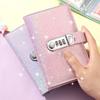 Laser Cover Saving Money Notebook PU Leather Budget Saving Book 100 Envelope Challenge Binder