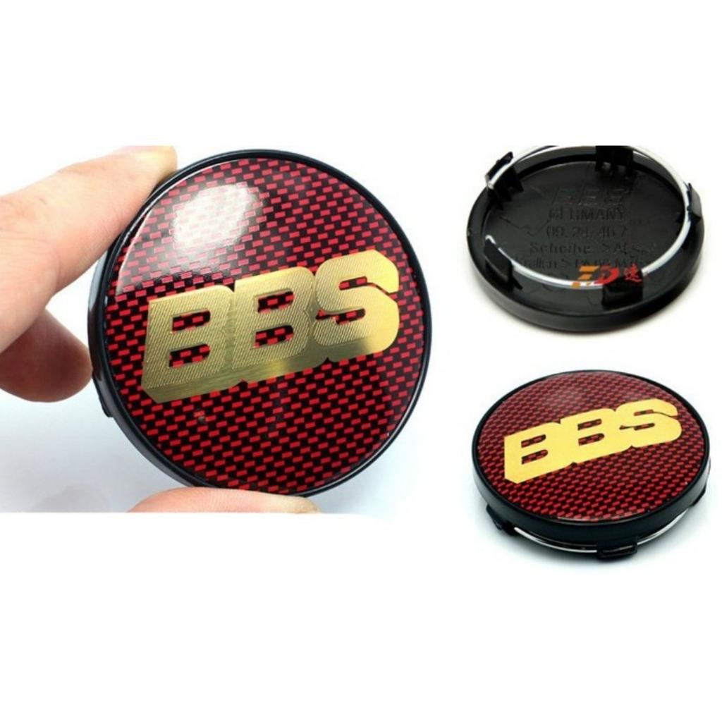 4 piezas 60 mm Logo BBS Tapa Central de Rueda de Coche Insignia Emblema Cubierta para Accesorios de Decoración de Coche