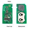 AUTEL IKEYTY8A3BL Universal Smart Key 3 Buttons 315/433 MHz Car Remote Key for Toyota 8A Used with KM100 KM100E IM508 IM608 PRO