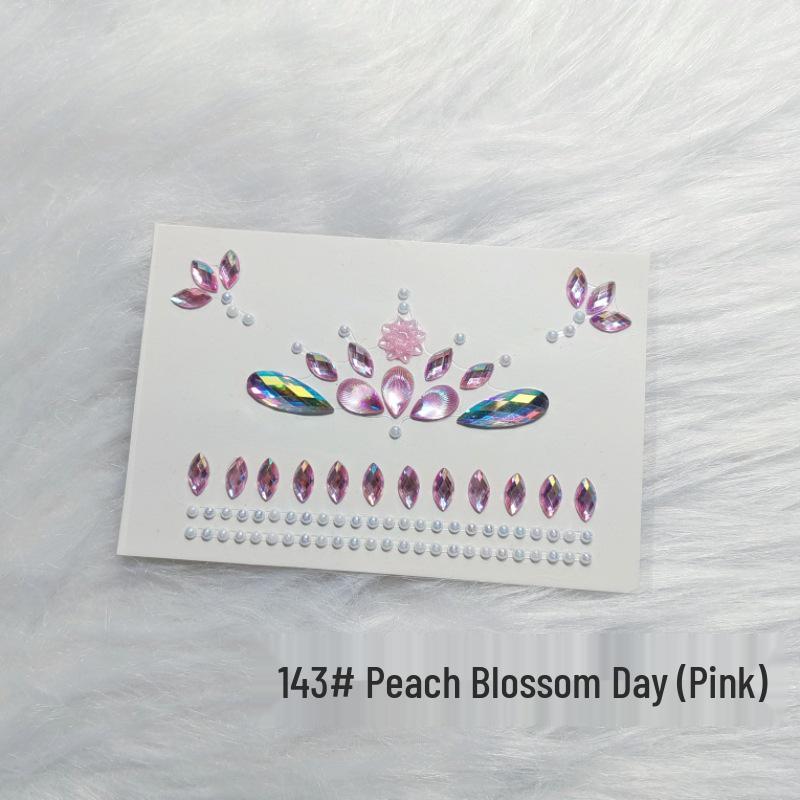 Kids' Rhinestone Eye and Brow Stickers for Makeup and Performances