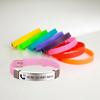 Lemegeton Personalized Baby SOS Bracelet Kids Child Custom Phone Number Silicone Bracelet Stainless Steel Jewelry Valentins Day
