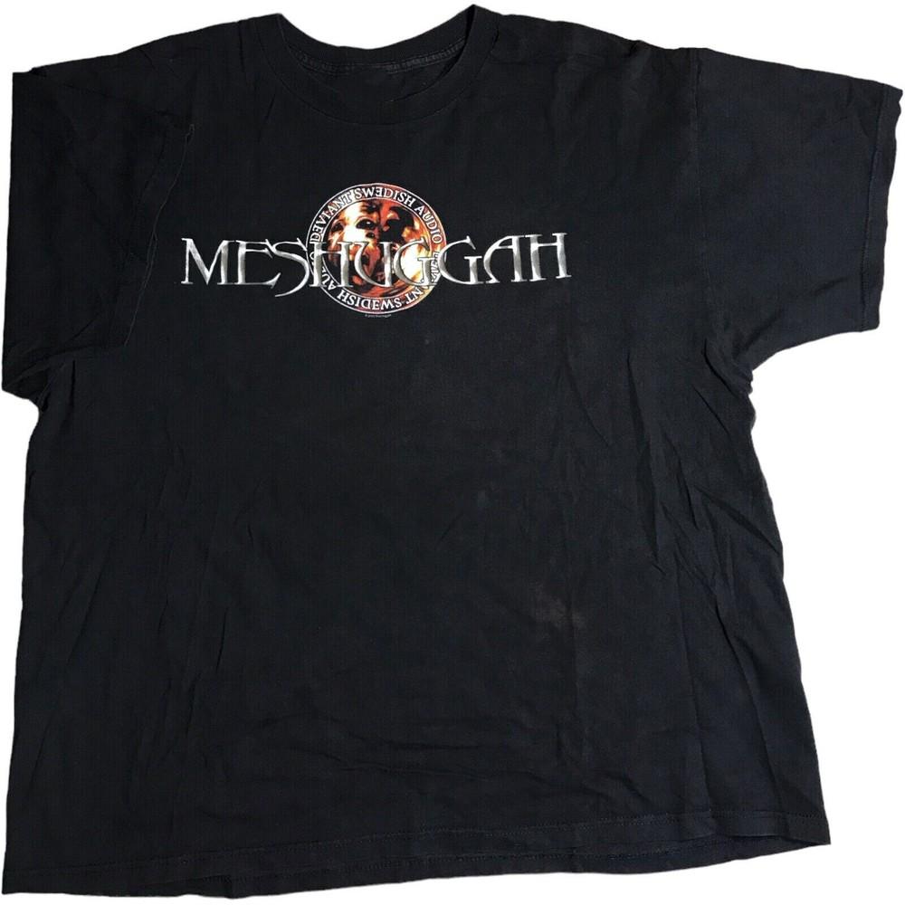 Meshuggah Band Black Cotton Size S-4XL T-Shirt Gift For Friend PP463 XL