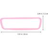 Rearview Mirror Protector Cover Silicone Frame Lightweight Car Rear View Mirror Guard Compatible with Tesla Y Interior 7.08X2.04X0.51 Inches