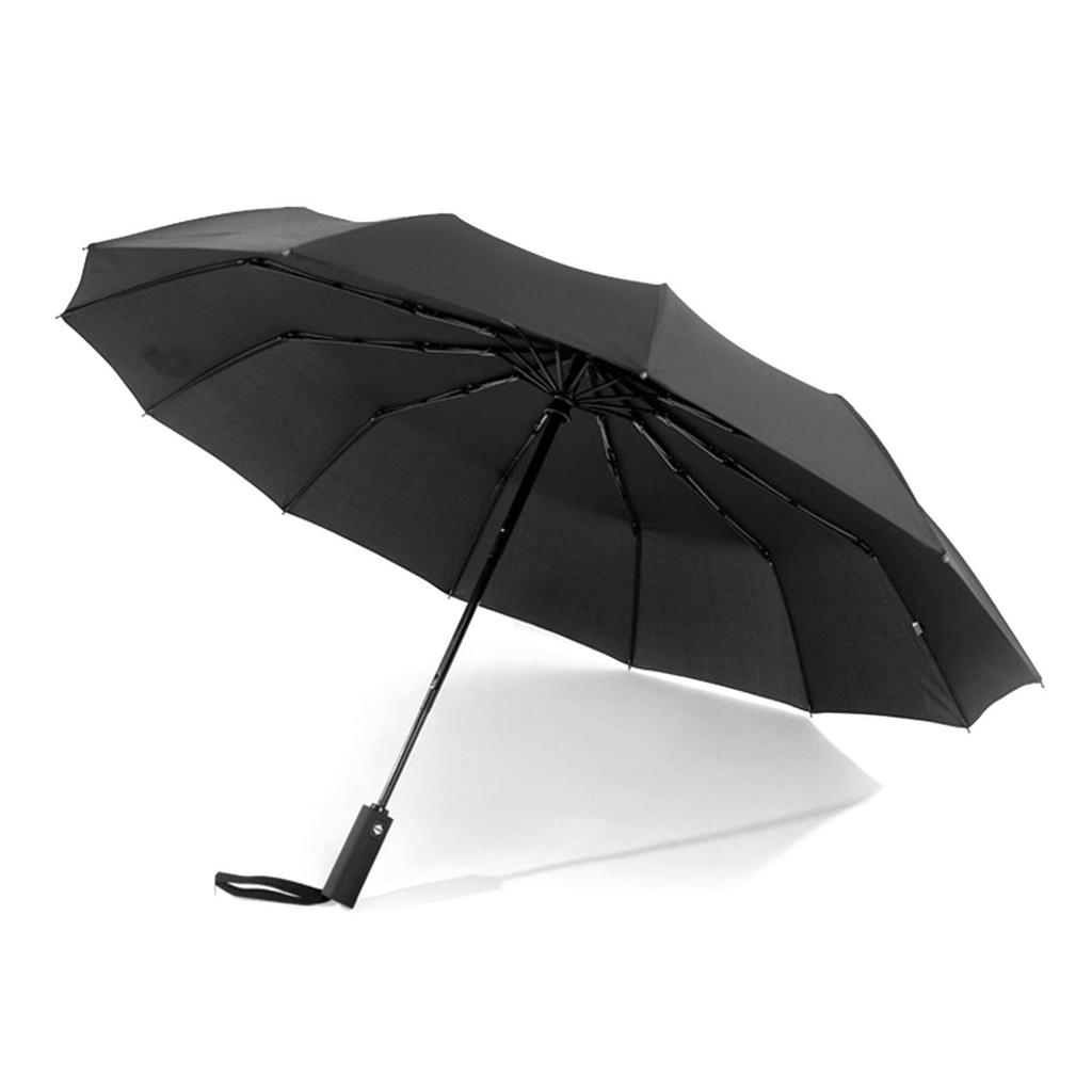 Automatic Umbrella Sun Protection Dual Purpose Strong Structure Portable Black Umbrella Travel