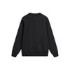 Li-Ning Phil Hackett Joint Collection Pattern Print Fleece Crewneck Sweatshirt Men Tops Black AWDT949-1
