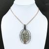 Tree Of Life Dalmatian Jasper Gemstone Pendant Copper Wire Wrapped Pendant Handmade Pendant Tree Of Life Jewelry Wire Wrap Jewelry For Gifts