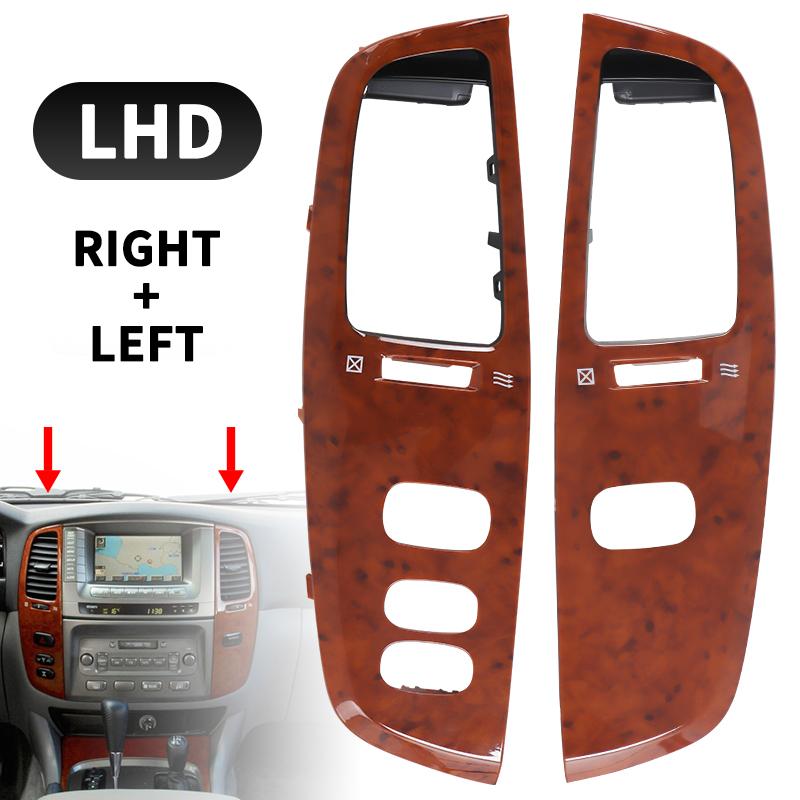 Auto A/C Air Conditioner Outlet Vent Panel Trim For Toyota Land Cruiser 100 LC100 FJ100 Ujz100 2003 2004 2005 2006 2007 LHD RHD