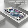 Laser Crystal Fluid Plated Glass Design Phone Case Phone Case Suitable for Samsung Galaxy S26 S25 S24 S22 S21 S20 FE/Ultra/Plus