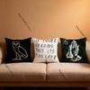Drake O-OvO OWL Pillow Covers Cartoon Sofa Decorative Home Double-sided Printing Short Plush Cute Cushion Cover