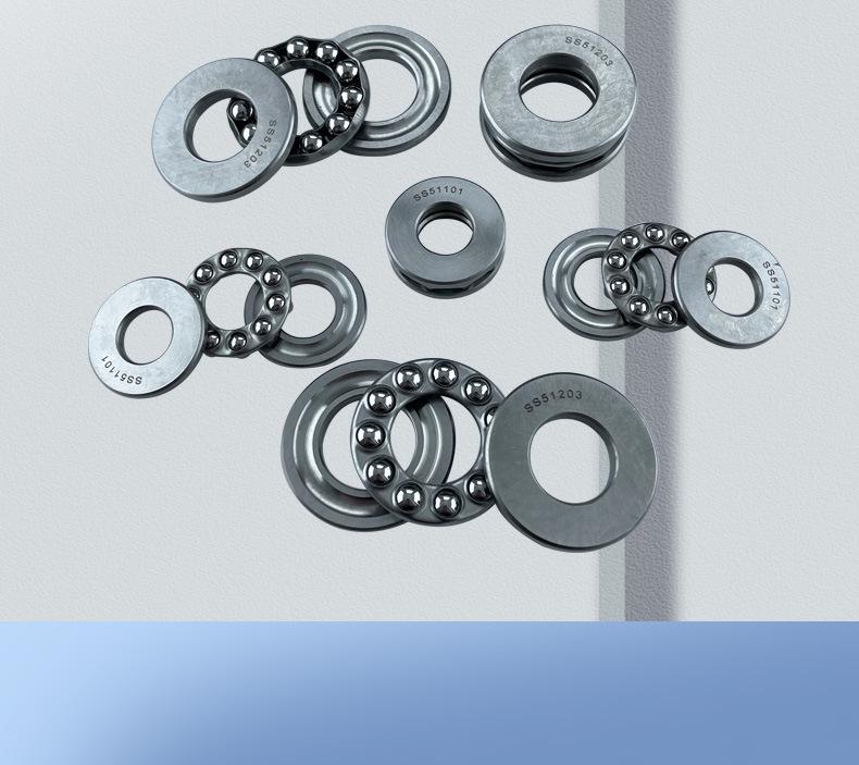 Magnetic Shielding Stainless Steel Thrust Ball Bearing Wear-Resistant 51111-51114 for Electric Tools