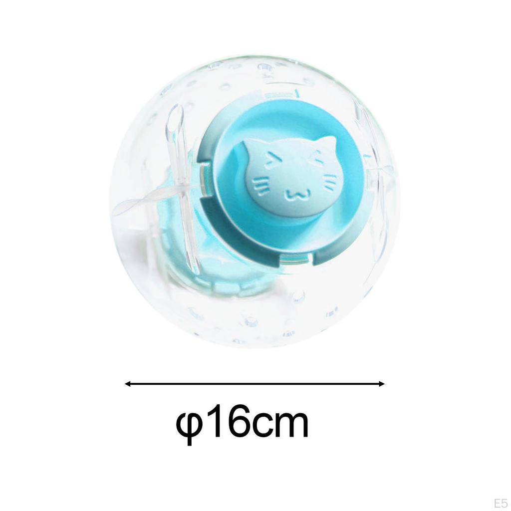 16 Cm Hamster Exercise Ball, Gerbil Ball Wheel with Ventilation Holes, Easy Installation Cage
