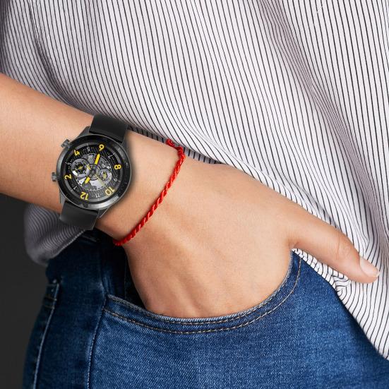 Řemínek k hodinkám 22mm vodotěsný měkký silikonový řemínek pro chytré hodinky náhradní pro hodinky Realme Watch 2/2 Pro/3 Pro/S/S Pro