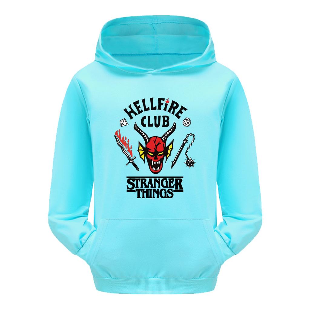 Stranger Things, Tasche Kapuzenpullover, Kinder Kapuzenpullover Lässiges Set
