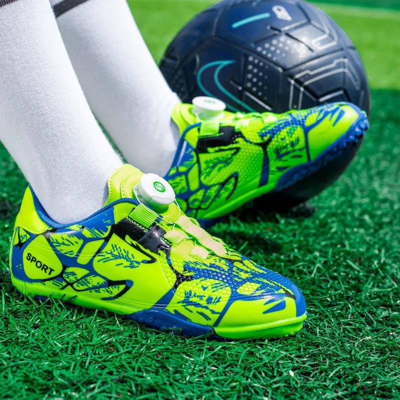 Children's Rotation Deduction Student Competition Training Football Shoes 28-38