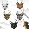 Stunning Deer Mask For Cosplay And Costume Parties Various Color Options